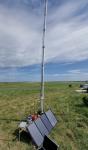 10m Pneumatic portable Mast, Compressor & Accessories