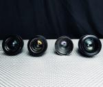 Zeiss super 16mm lenses 12,16,25,50mm