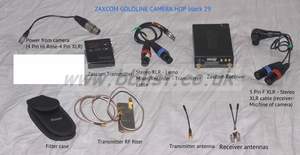 Zaxcom Goldline Wireless UHF Stereo Camera Hop