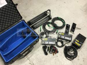 Kino Flo 12V SINGLE 2 head kit with pelicase 1600