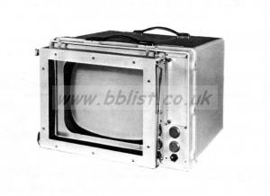 Monitor EMI monochrome commentators waterproof circa 1963