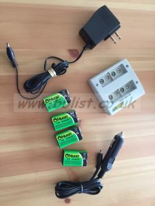 Powerex / 4 bank Charger / 9 Volt battery