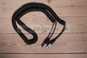 Canford Audio coiled XLR cable