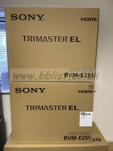 Brand New Sony BVM-E251 OLED Monitors