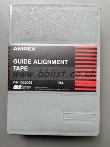 Ampex D2 guide alignment tape