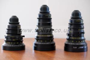 Arri Zeiss Variable Prime VP Lens set: VP1; VP2; VP3 EX+