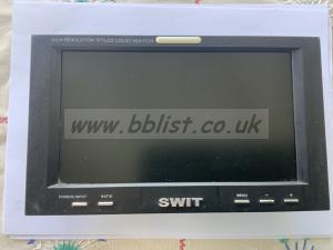 SWIT High Resolution Colour Monitor TFT-LCD with Vmount conn