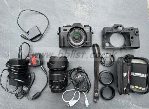 FujiFilm X-T 30 body 18-55 zoom 16mm + extras