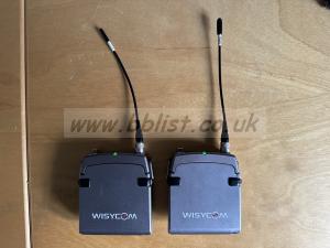 2 x Wisycom MTP40s Linear Transmitters