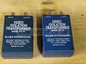 Allen Avionics video isolation transformer vit-75