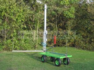 10m Pneumatic portable Mast, Compressor & Accessories