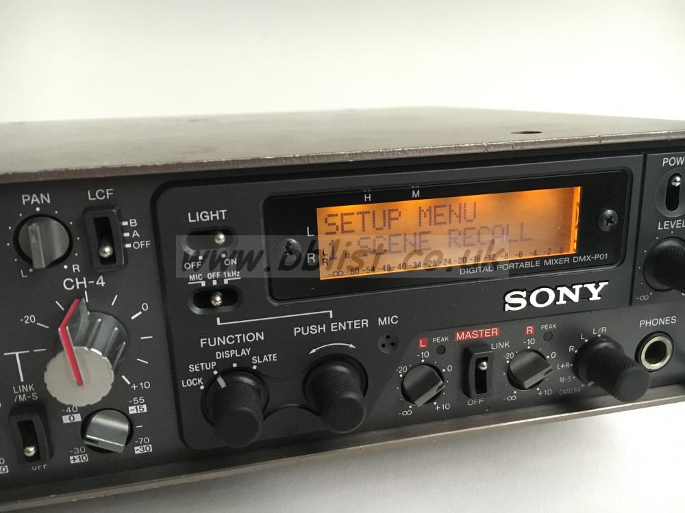 Sony Professional DMX-P01, Portable Digital Mixer